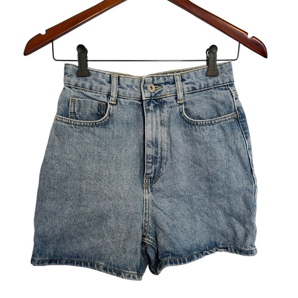Zara Classic Blue Denim Women's Shorts size 2